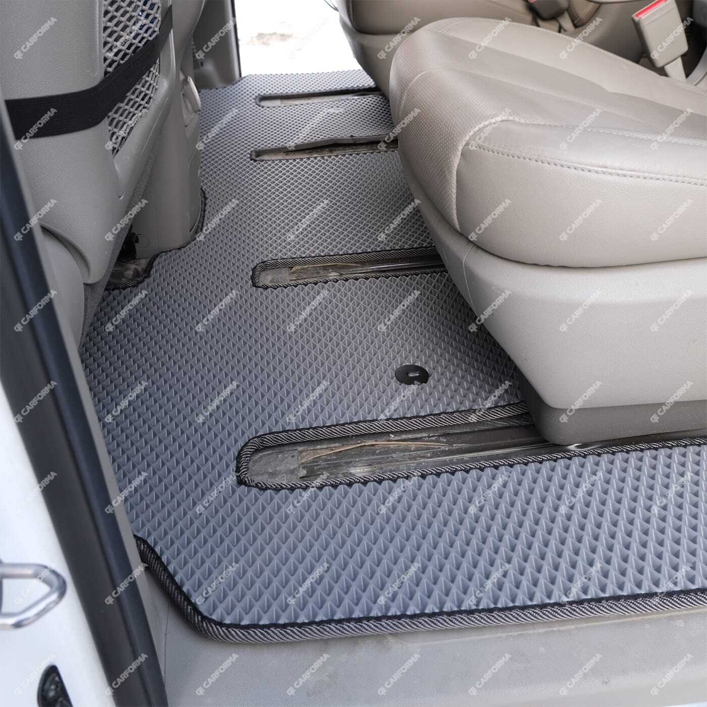 Ворсовые коврики на KIA Carnival III 9 мест и 11 мест 2014&nbsp;-&nbsp;2021 в Сургуте