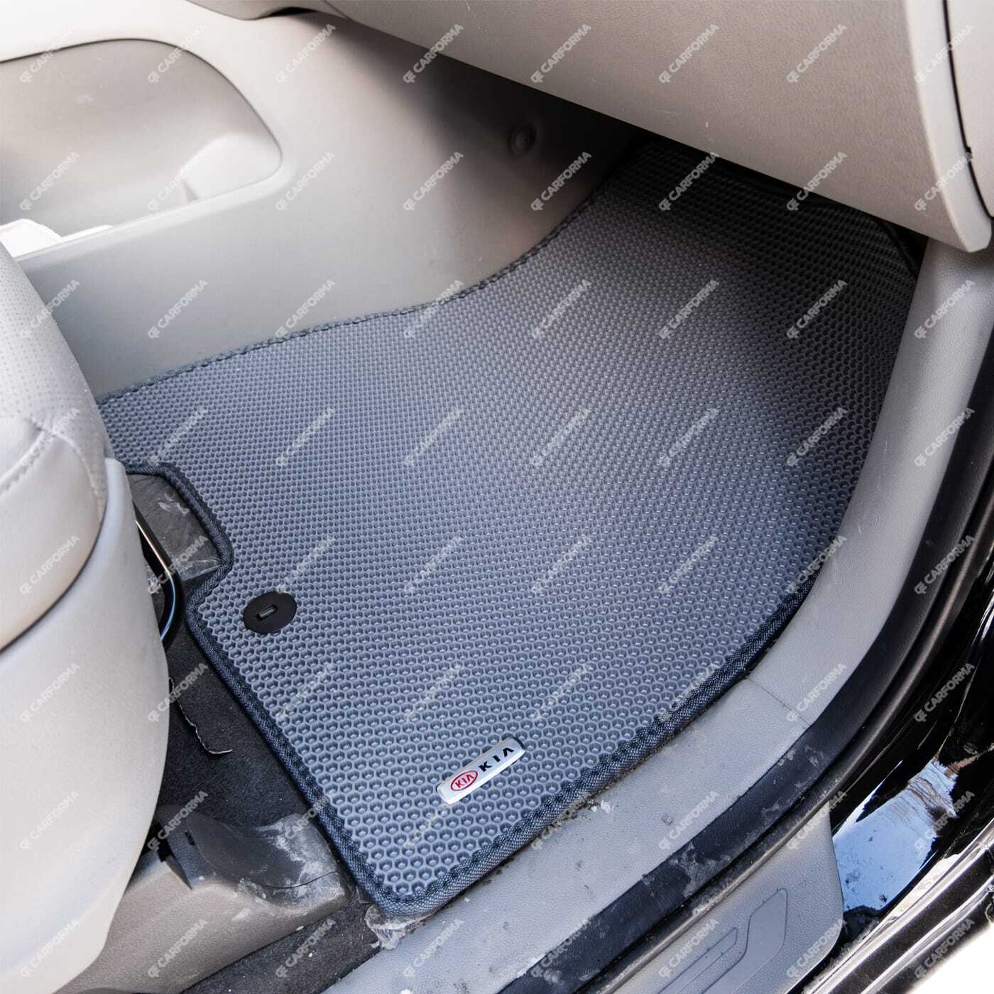 Ворсовые коврики на KIA Carnival III 9 мест и 11 мест 2014&nbsp;-&nbsp;2021 в Сургуте