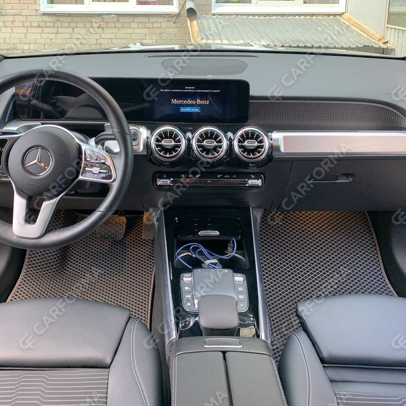 Коврики на Mercedes GLB (X247) 2019&nbsp;-&nbsp;2026 в Сургуте