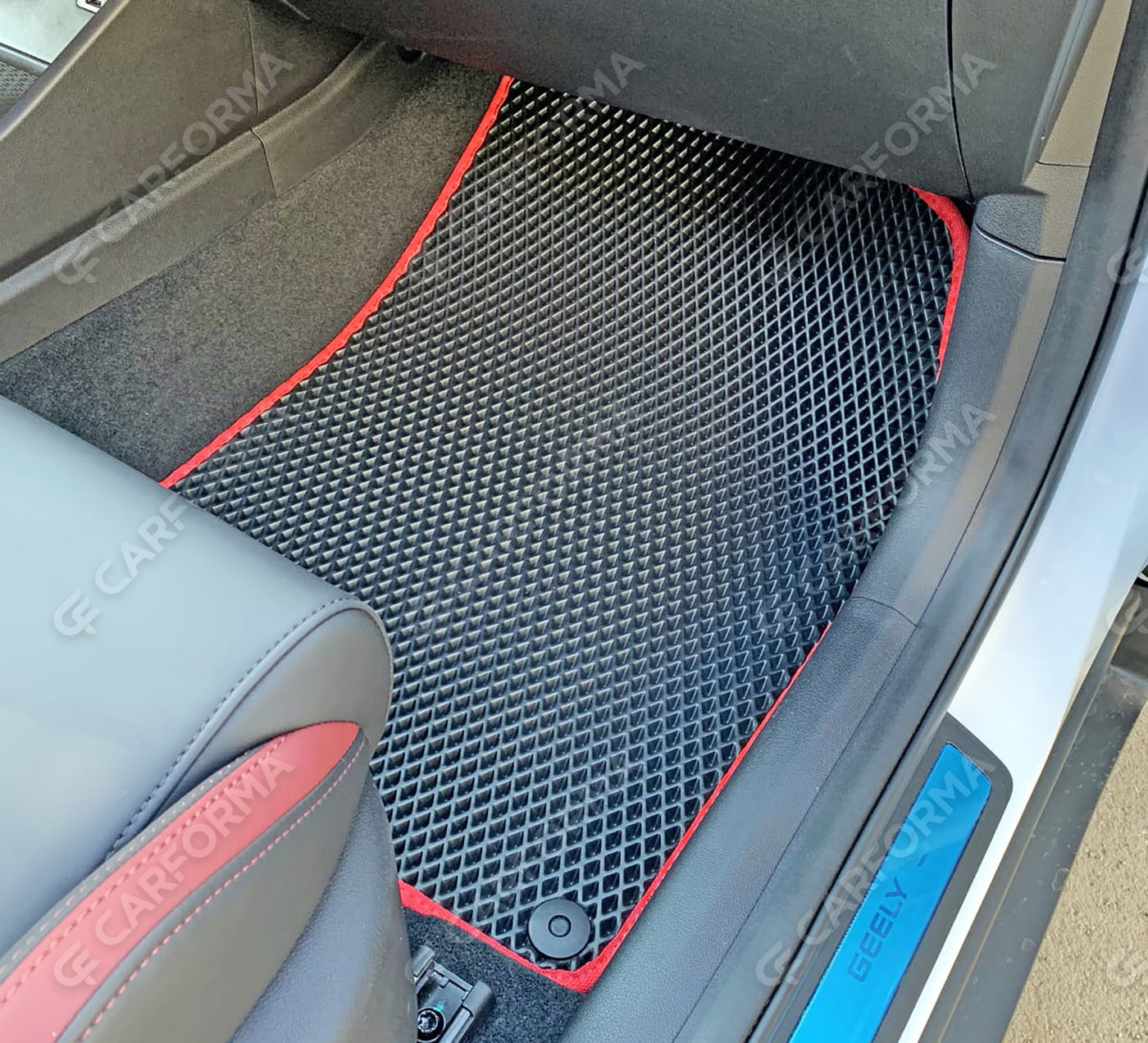 Ворсовые коврики на Geely Coolray рестайлинг 2023&nbsp;-&nbsp;2026 в Сургуте