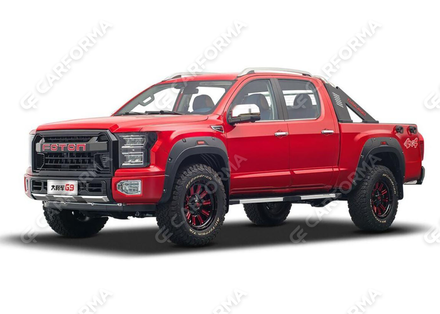 Ворсовые коврики на Foton Tunland G9 2021&nbsp;-&nbsp;2026 в Сургуте