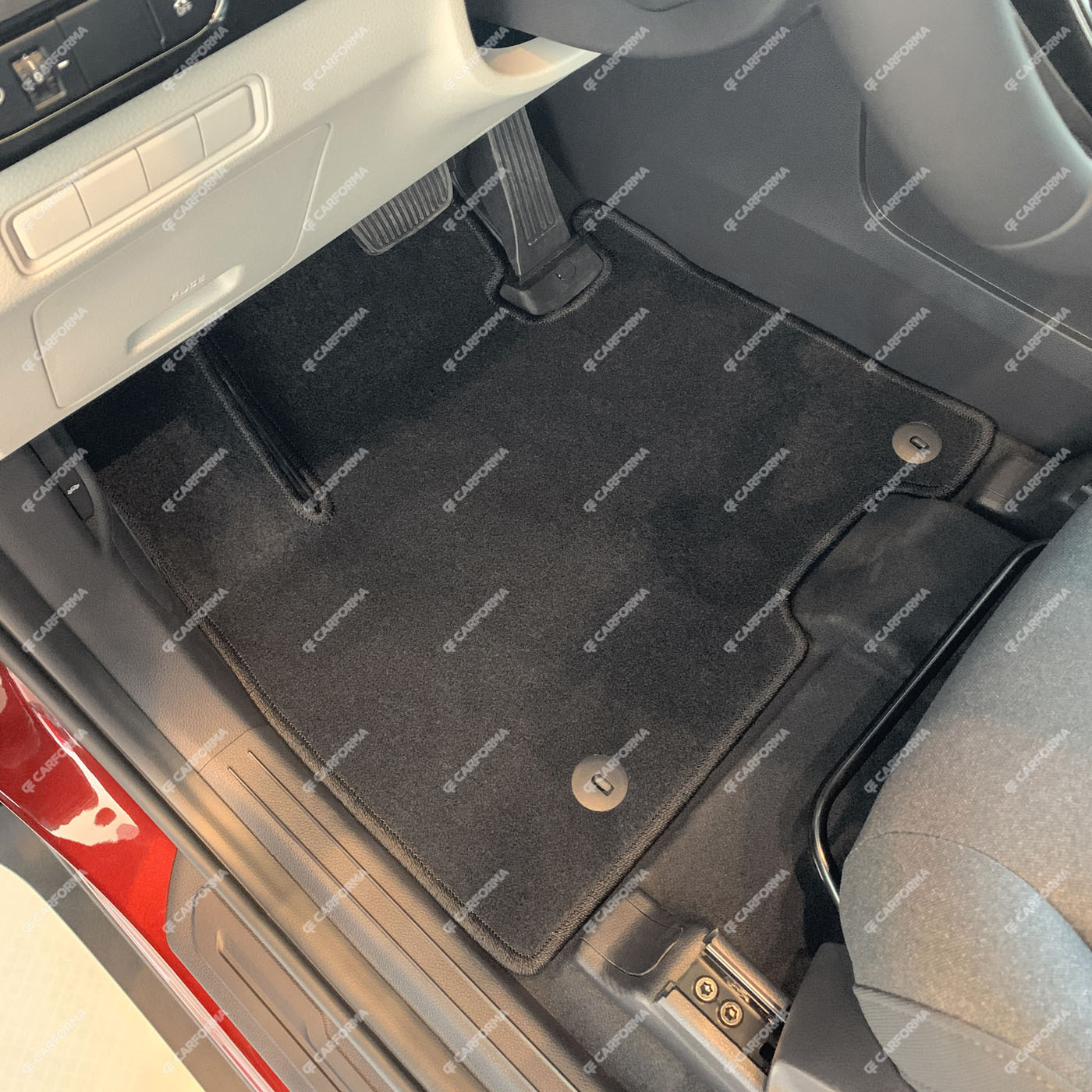 Ворсовые коврики на KIA Carnival IV 8 мест 2020&nbsp;-&nbsp;2025 в Сургуте