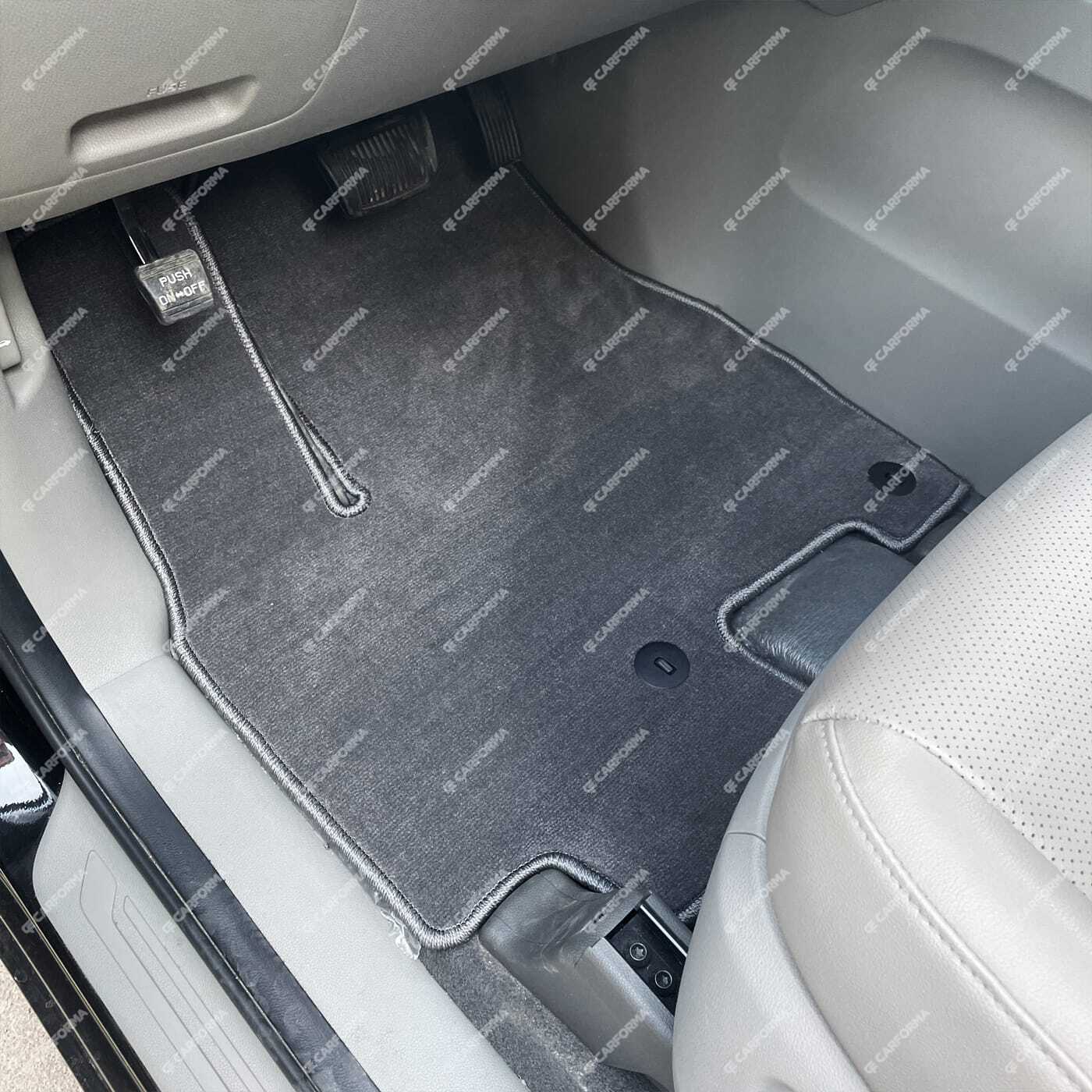 Ворсовые коврики на KIA Carnival III 9 мест и 11 мест 2014&nbsp;-&nbsp;2021 в Сургуте