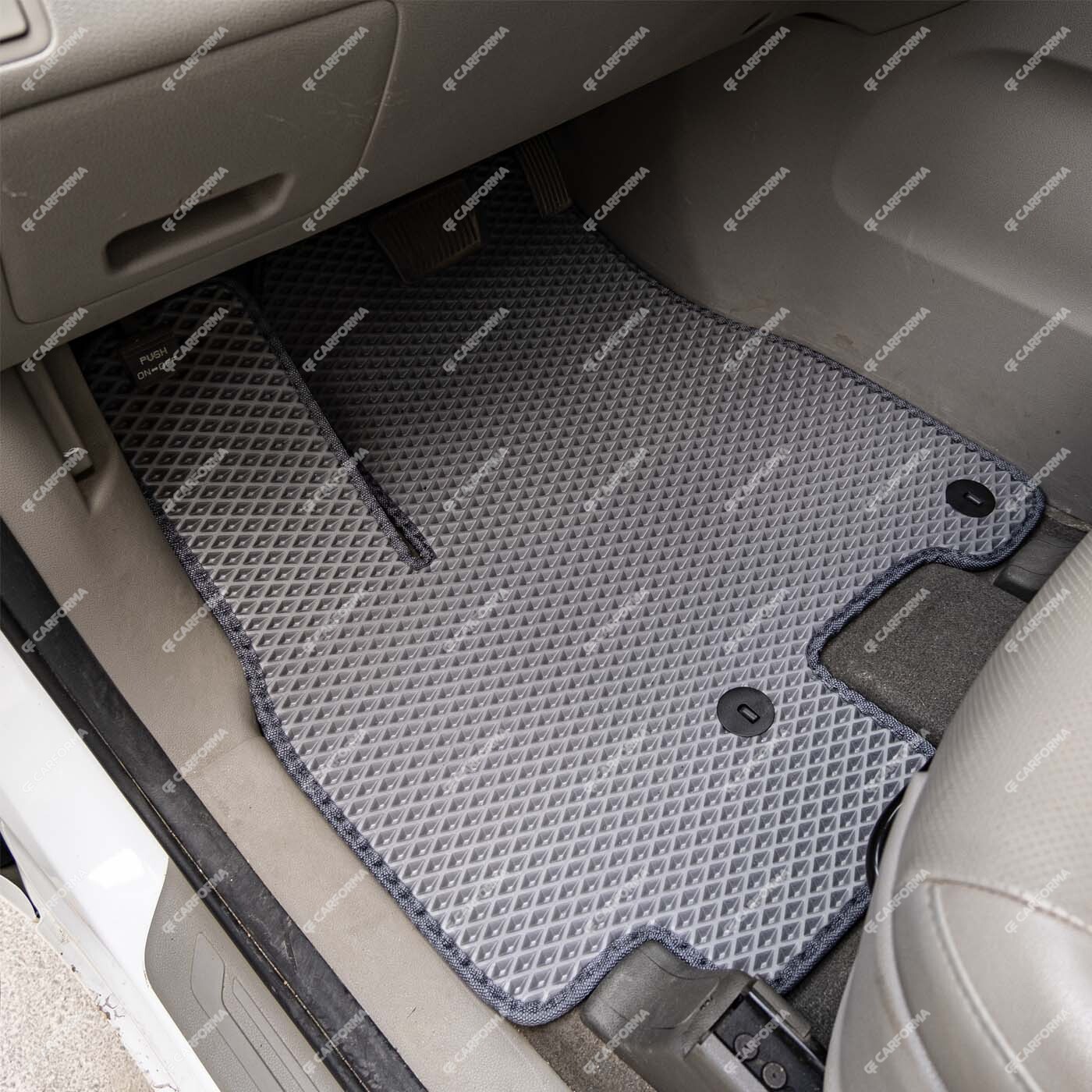 Ворсовые коврики на KIA Carnival III 9 мест и 11 мест 2014&nbsp;-&nbsp;2021 в Сургуте