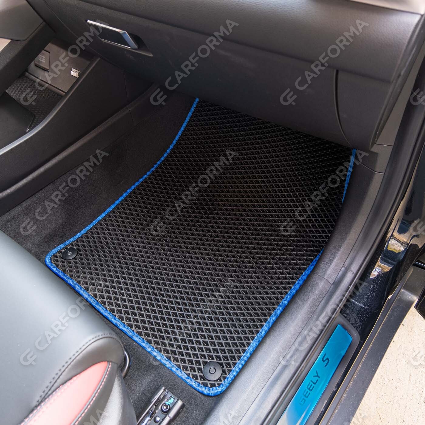 Ворсовые коврики на Geely Coolray рестайлинг 2023&nbsp;-&nbsp;2026 в Сургуте
