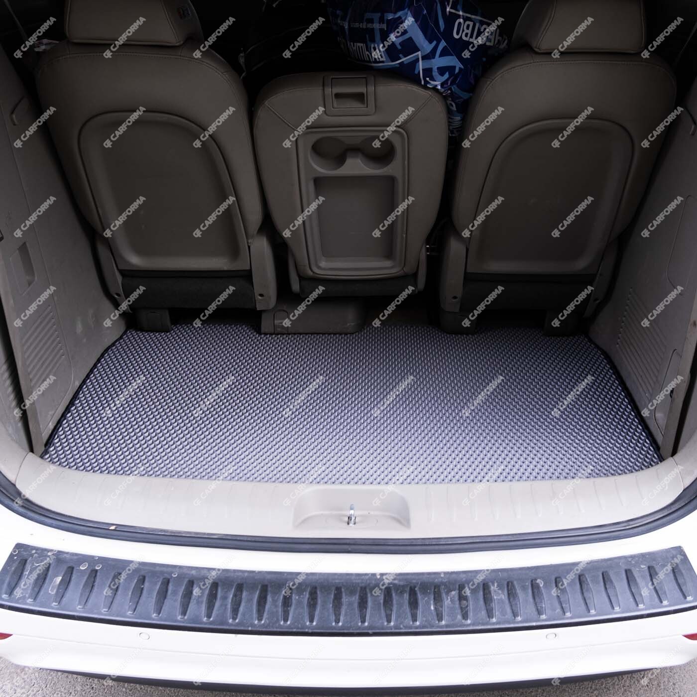 Ворсовые коврики на KIA Carnival III 9 мест и 11 мест 2014&nbsp;-&nbsp;2021 в Сургуте