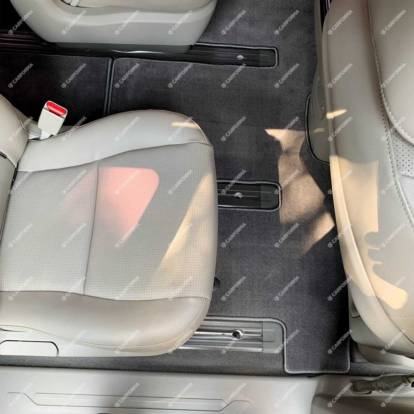 Ворсовые коврики на KIA Carnival III 9 мест и 11 мест 2014&nbsp;-&nbsp;2021 в Сургуте