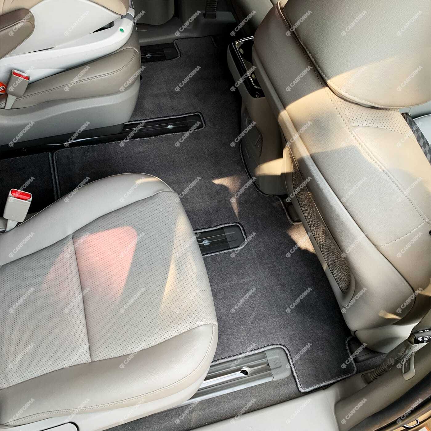 Ворсовые коврики на KIA Carnival III 9 мест и 11 мест 2014&nbsp;-&nbsp;2021 в Сургуте