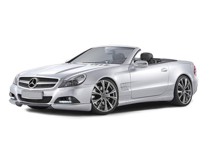 Ворсовые коврики на Mercedes SL (R230) 2001 - 2011 в Сургуте