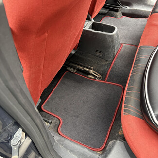 Ворсовые коврики на Opel Corsa D 2006 - 2014 в Сургуте Ворсовые коврики на Opel Corsa D 2006 - 2014 в Сургуте