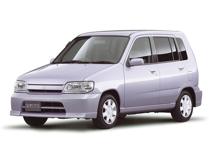 Ворсовые коврики на Nissan Cube I 1998 - 2002 в Сургуте