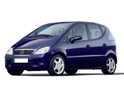 Ворсовые коврики на Mercedes A (W168) 1997 - 2004 в Сургуте
