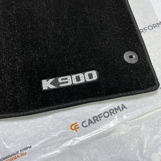 Ворсовые коврики на KIA K9 2018 - 2025 в Сургуте