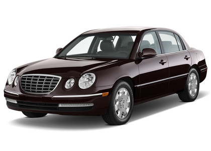 Ворсовые коврики на KIA Opirus 2003 - 2010 в Сургуте