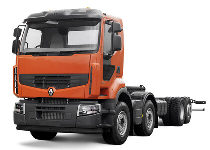 Ворсовые коврики на Renault Premium II 2006 - 2013 в Сургуте