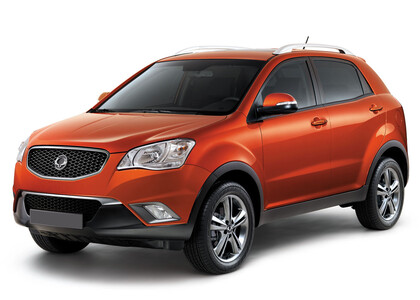 EVA коврики на SsangYong Actyon II 2010 - 2021 в Сургуте