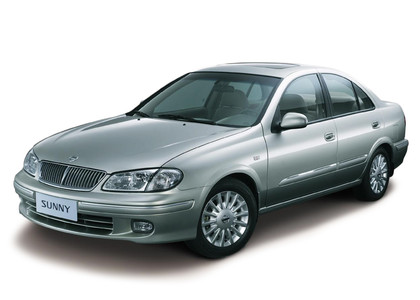 Ворсовые коврики на Nissan Sunny (N16) 2000 - 2005 в Сургуте