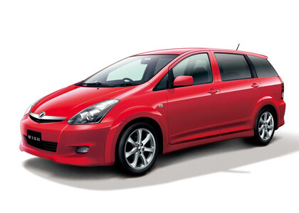 Ворсовые коврики на Toyota Wish I 2003 - 2009 в Сургуте