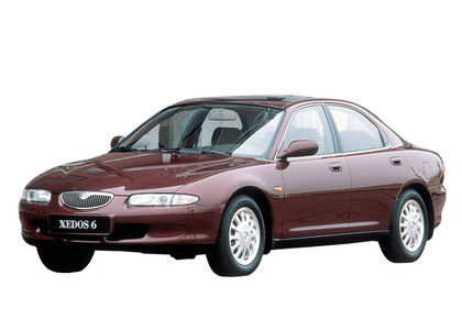Ворсовые коврики на Mazda Xedos 6 1992 - 2000 в Сургуте