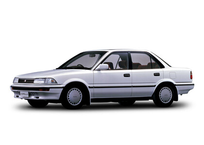 Ворсовые коврики на Toyota Corolla (E9) 1987 - 1993 в Сургуте
