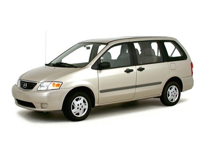 Ворсовые коврики на Mazda MPV II 1999 - 2006 в Сургуте