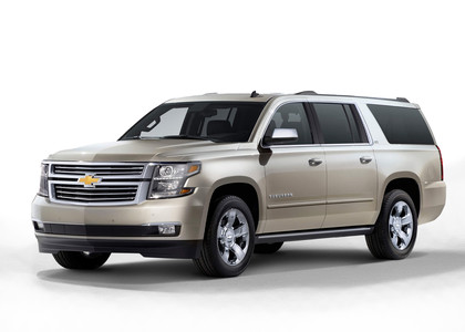 Ворсовые коврики на Chevrolet Suburban 2014 - 2020 в Сургуте