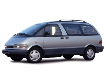 Ворсовые коврики на Toyota Previa (XR10, XR20) 1990 - 2000 в Сургуте Ворсовые коврики на Toyota Previa (XR10, XR20) 1990 - 2000 в Сургуте