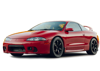 Ворсовые коврики на Mitsubishi Eclipse II 1994 - 1999 в Сургуте