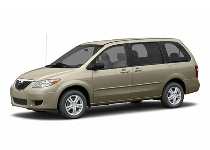 Ворсовые коврики на Mazda MPV II 1999 - 2006 в Сургуте