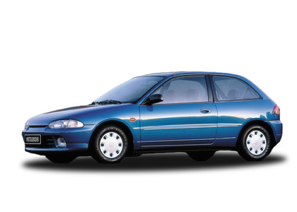 Ворсовые коврики на Mitsubishi Colt IV 1992 - 1996 в Сургуте