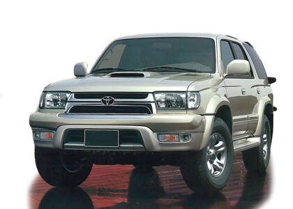 Ворсовые коврики на Toyota Hilux Surf III 1995 - 2002 в Сургуте